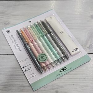 U Brands Essential Speckle Gel Ink Pens & Refills Set